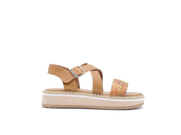 ALVIERO MARTINI 1Classe Sandali Donna Beige Geo