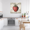 Quadro su tela, Strawberry Vintage