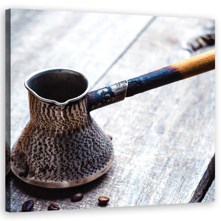 Quadro su tela, Caffettiera