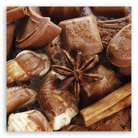 Quadro su tela, Cioccolato con anice