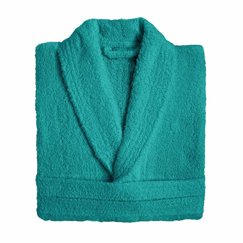La Mariposa de Oro Accappatoio in spugna 100% puro cotone pettinato Smeraldo