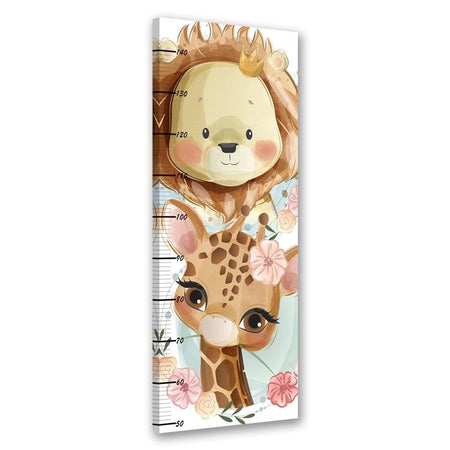 Grafico di Crescita per Bambini, Leone e giraffa