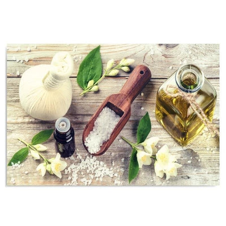 Quadro su tela, Spezie Erbe Beige