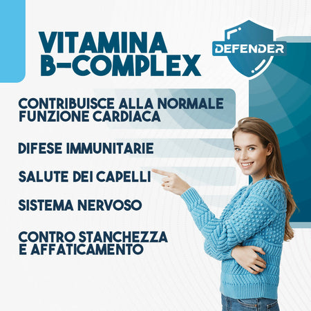 T-rex integratori, vitamina b complex 160 compresse vegan (5 mesi di fornitura)