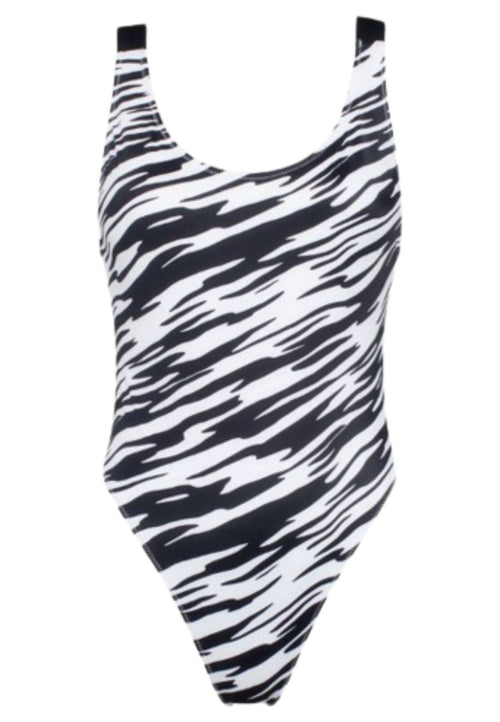 calvin klein Costumi da bagno SCOOP BACK ONE PIECE-RP-PRINT da donna