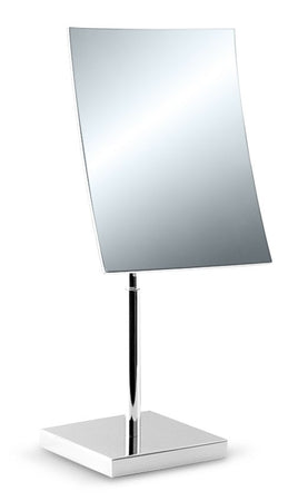 Specchio ingranditore da appoggio rettangolare