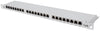 Pannello Patch 24 posti 19'' 0.5U Cat6 FTP Grigio