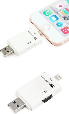 32GB I-FLASH HD USB SMARTPHONE LETTORE SCHEDA MICROSD TF PER CELLULARI E PC  Trade Shop italia - Napoli, Commerciovirtuoso.it