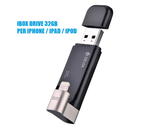 Ibox Drive 32GB USB + Lightning per iPhone / Ipad / Ipod