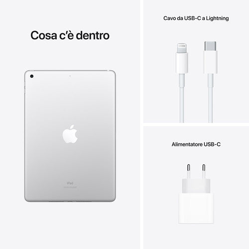 APPLE IPAD 2021 64GB SILVER ITA MK2L3TY/A