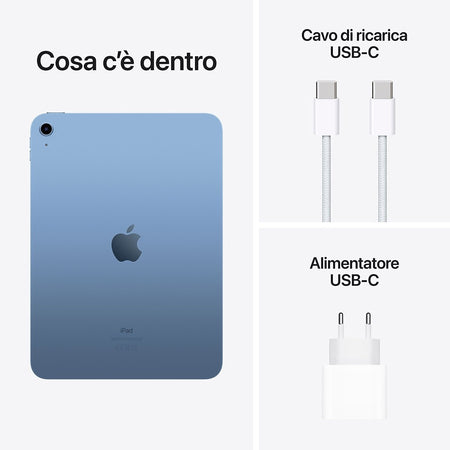 APPLE IPAD 2022 256GB BLU ITA MPQ93TY/A
