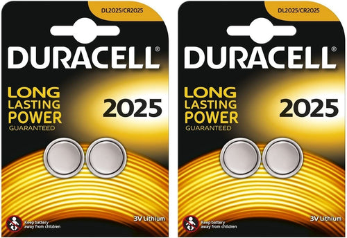 DURACELL PILA SPECIALISTICA A PASTIGLIA AL LITIO (2025) FER 99264 -- 4 BATTERIE