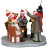 Gazebo Band, personaggi per villaggio di Natale in poliresina