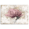 Quadro su tela, Fiori rosa astratto Vintage