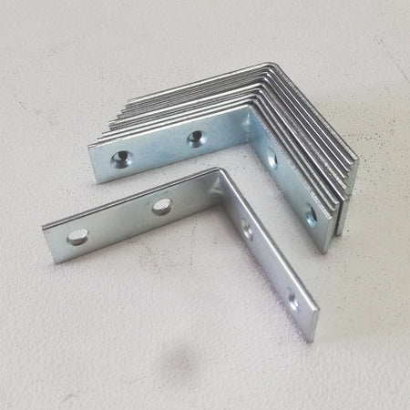 Lastrina ad angolo di rinforzo 40x40x15mm - 10pz