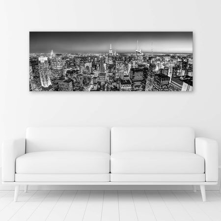 Quadro su tela, Panorama di New York City
