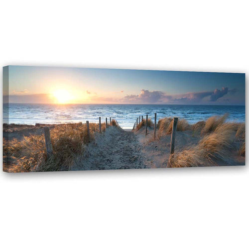 Quadro su tela, Tramonto sul mare
