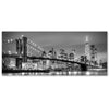 Quadro su tela, New York Ponte di Brooklyn Panorama