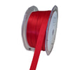 Nastro doppio raso in velluto Rosso 10 mm x 50 mt per decorazioni e confezioni natalizie