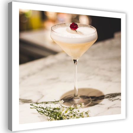 Quadro su tela, Da bere con la ciliegia