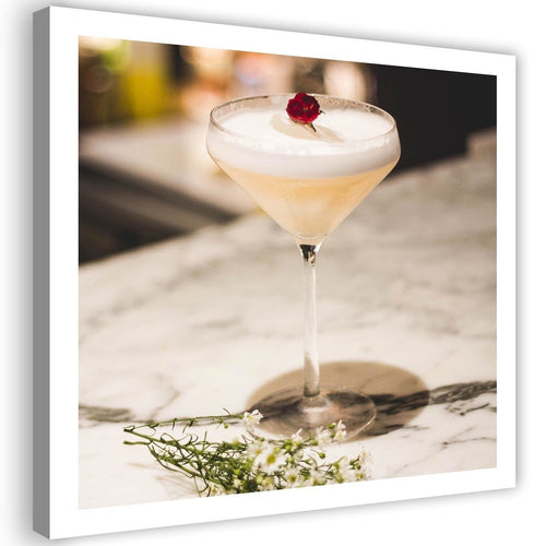 Quadro su tela, Da bere con la ciliegia