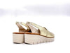 LUXDIVE Sandalo Donna Zeppa Oro