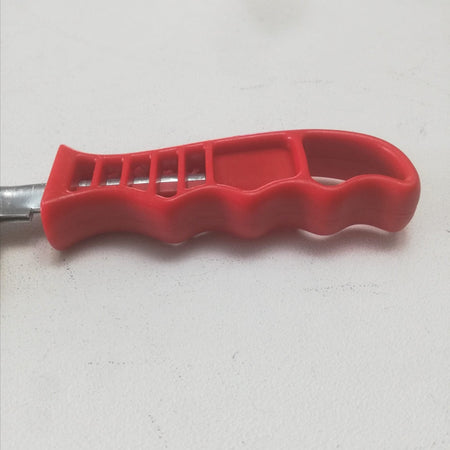 Spazzola filo acciaio manico resina