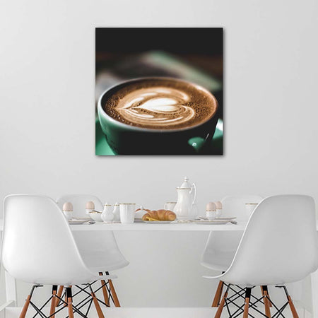 Quadro su tela, Tazza di caffè