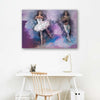 Quadro su tela, Ballerina Ballet Purple