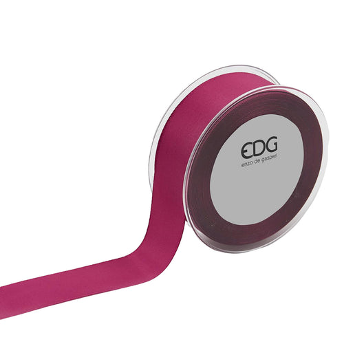 Nastro decorativo Delizia tinta unita per decorazioni e confezioni natalizie, rotolo da 50 metri
