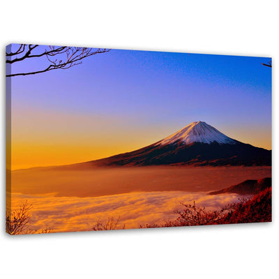 Quadro su tela, Paesaggio montano del Monte Fuji
