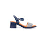 LUXDIVE Sandalo Donna Nero/ Latte