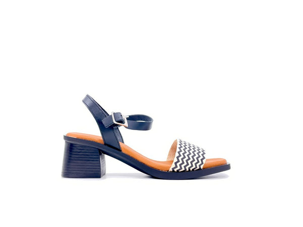 LUXDIVE Sandalo Donna Nero/ Latte