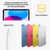 Apple Ipad 2024 10 gen 10.9 64gb Yellow Ita mcm94ty/a