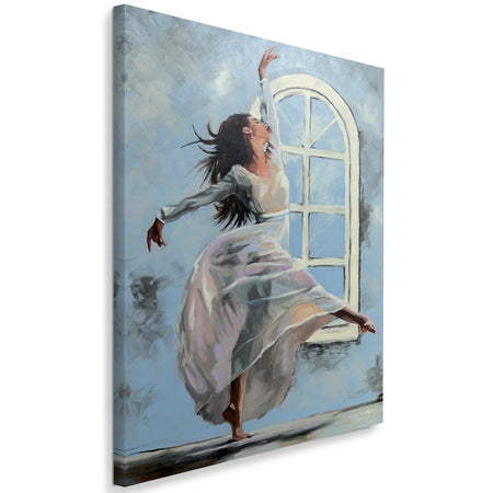 Quadro su tela, Ballerina danzante