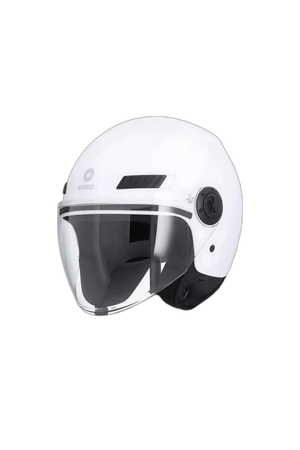 Shiro - Casco jet Kioto bianco S