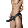 Dildo indossabile realistico stran on per l’uomo e la donna unisex con elastico nero