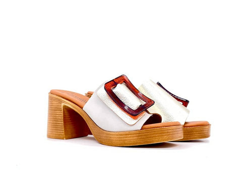 LUXDIVE Sabot Donna Platino