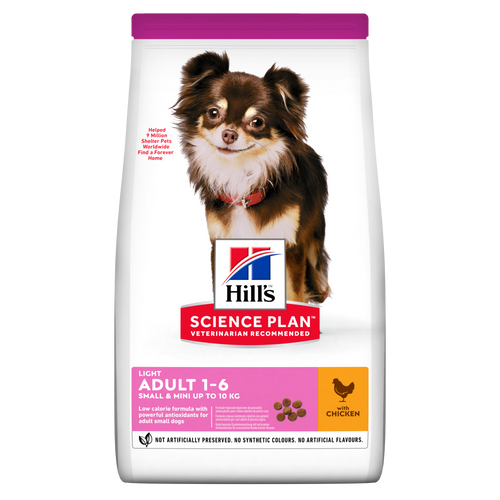 Hill's Light secco Cani Adulti Mini pollo 1,5 kg