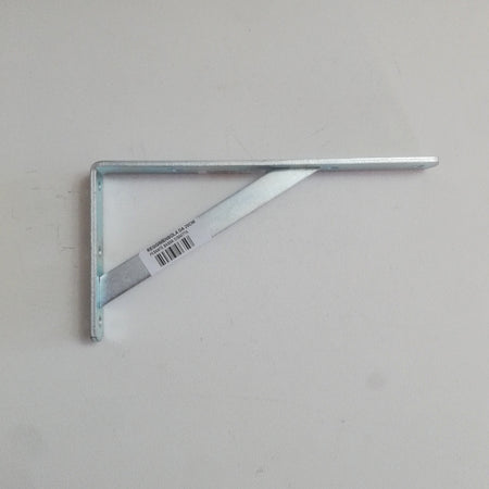 Reggimensola staffa zincata da 40cm con saetta di rinforzo