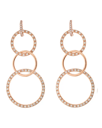 Alisei Orecchini Cerchi Misti Grandi