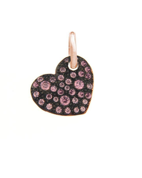 Alisei Pendente Donna cuore medio rosa