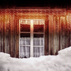 Cascata effetto Nevicata luci a led per esterno decorazione natalizie h 80 x 360 cm