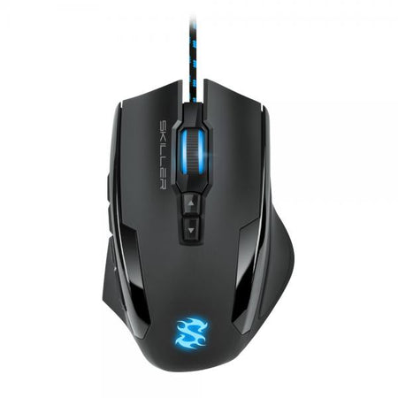 SHARKOON MOUSE GAMING SKILLER-SGM1, 1600 DPI, RGB, 6 TASTI CONFIGURABILI, USB, 1.8MT