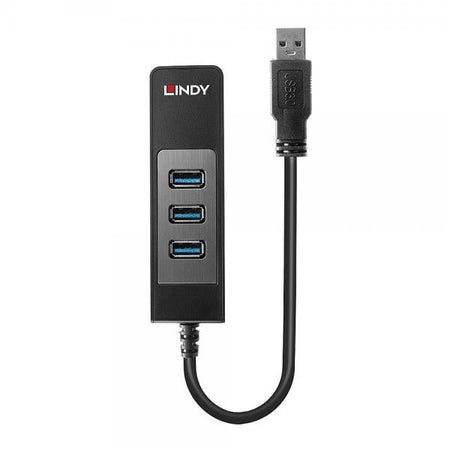 LINDY ADATTATORE USB 3.1 GIGABIT ETHERNET HUB