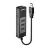 LINDY ADATTATORE USB 3.1 GIGABIT ETHERNET HUB