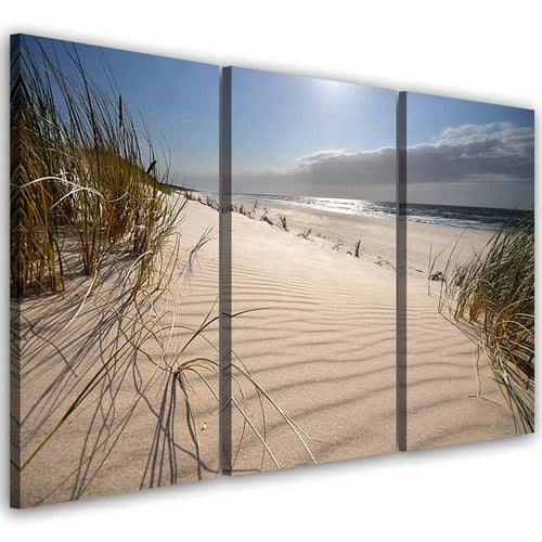 Quadri Quadro Multipannello Spiaggia Dune Mare
