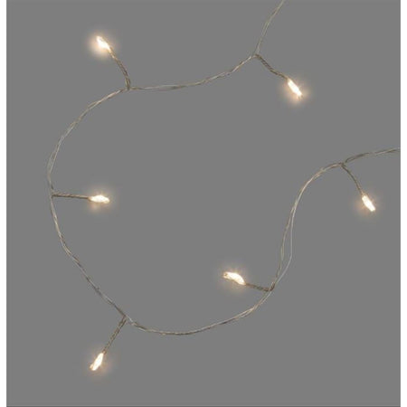 Luci di Natale catena luminosa con micro led decorazione da esterno 12 mt