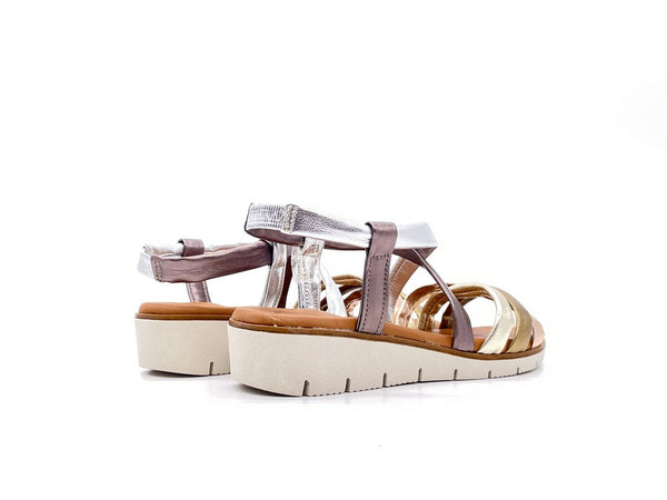 LUXDIVE Sandalo Donna Intrecciato Metmul