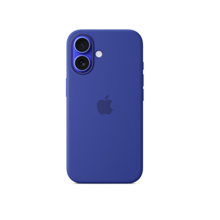 Apple iphone 16 silicone case magsafe ultramarine myy63zm/a